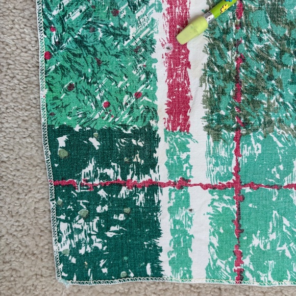 Vintage handprinted Lee Joffa fabric piece - Picture 13 of 16